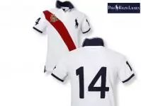 polo tee shirt 2019U  coupe du monde de flag blanc rouge bleu